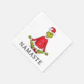 Grinch | Namaste Kerstman Servet (Hoek)