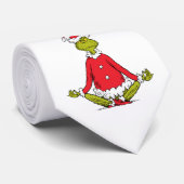 Grinch | Namaste Kerstman Stropdas (Opgerold)