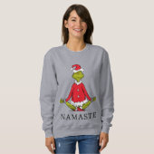 Grinch | Namaste Kerstman Trui (Voorkant volledig)
