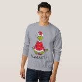 Grinch | Namaste Kerstman Trui (Voorkant volledig)