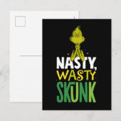 Grinch | Nasty Wasty Skunk Briefkaart (Voorkant / Achterkant)
