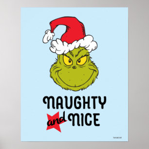Grinch   Naughty & Nice Poster