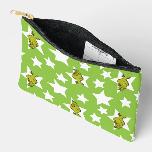 Grinch Peeking Star Pattern Etui (Open)