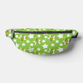 Grinch Peeking Star Pattern Heuptasje (Liggend)