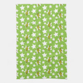 Grinch Peeking Star Pattern Theedoek (Verticaal)