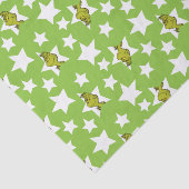 Grinch Peeking Star Pattern Tissuepapier (Detail)
