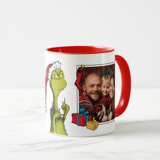 Grinch | Personalized Photo Mok (Voorkant rechts)