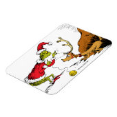 Grinch Prepares Max the Reindeer Magneet (Linkerzijde)