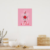 Grinch | Prettig Grinchfeest Poster (Keuken)