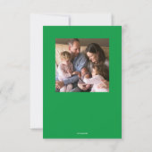 Grinch Snowboarden Kaart (Achterkant)