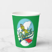Grinch Snowboarden Papieren Bekers (Voorkant)