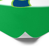 Grinch Snowboarden Poster (Hoek)