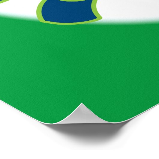 Grinch Snowboarden Poster (Hoek)