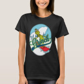 Grinch Snowboarden T-shirt (Voorkant)