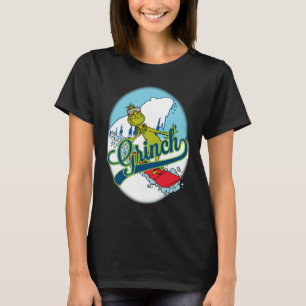 Grinch Snowboarden T-shirt