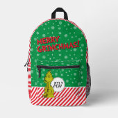 Grinch Snowflake Bedrukte Rugzak (Voorkant)