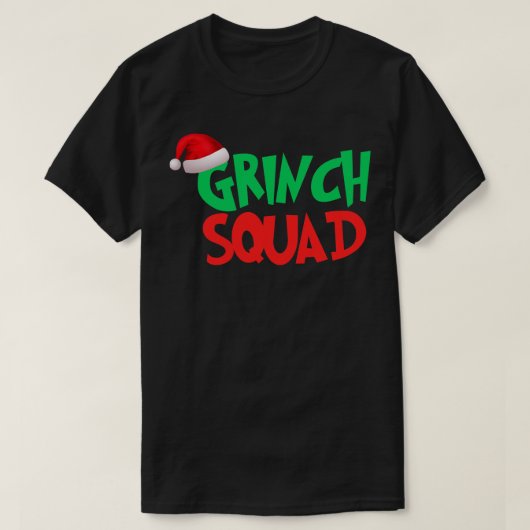 Grinch Squad T-shirt (Design voorkant)
