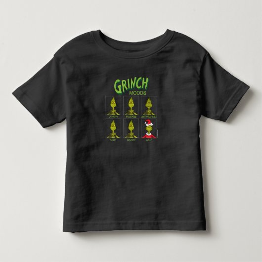Grinch | Stemmingen Grafiek Kersteditie Kinder Shirts (Voorkant)