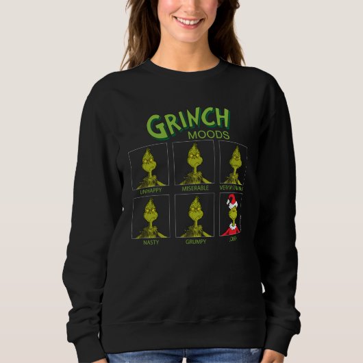 Grinch | Stemmingen Grafiek Kersteditie Trui (Voorkant)
