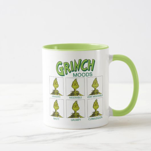 Grinch | Stemmingen Grafiek Mok (Rechts)