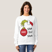 Grinch | Stink Stank Stunk Trui (Voorkant volledig)