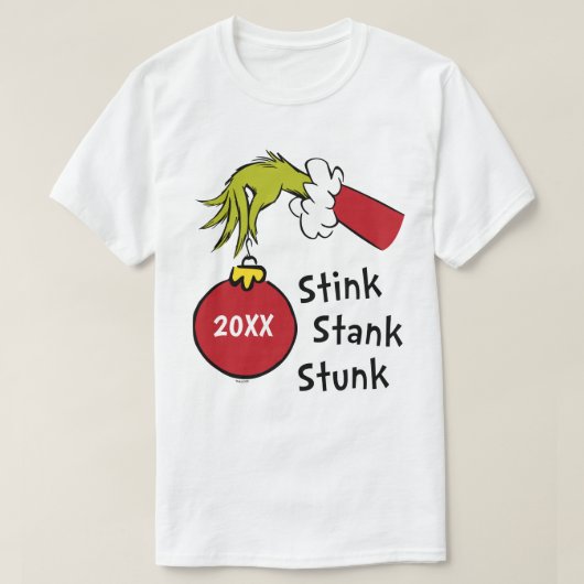 Grinch | Stink Stonk Stonken T-shirt (Design voorkant)