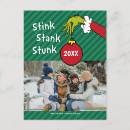 Grinch | Stonk Stonkte Gestonken Feestdagenkaart