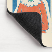 Grinch | Stop Kerstmis Vintage Grafiek Muismat (Hoek)