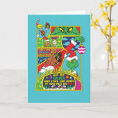 Grinch | Strip Graphic Kaart (Gele Bloem)