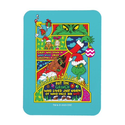 Grinch | Stripverhaal Magneet (Verticaal)