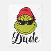 Grinch | The dude Fleece Deken (Voorkant)