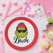 Grinch | The dude Papieren Bordje (Feest)
