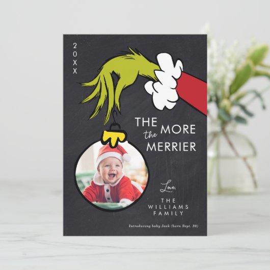 Grinch The More de Merrier Nieuwe Baby - Foto (Staand voorkant)