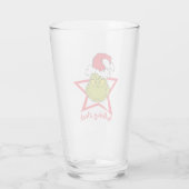 Grinch | Vakantie Voorraad Glas (Achterkant)