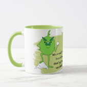 Grinch Vibes Coffee Mok - perfect speelse slokjes (Links)