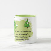 Grinch Vibes Coffee Mok - perfect speelse slokjes (Midden)