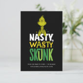 Grinch | Vieze Vieze Stinkdier Kaart (Staand voorkant)