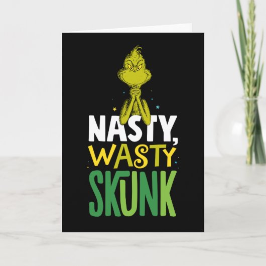 Grinch | Vieze Vuile Stinker Kaart (Voorkant)