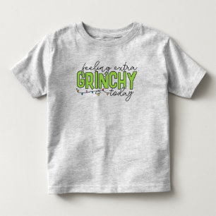 Grinch   Voel me vandaag extra grincherig 2 Kinder Shirts