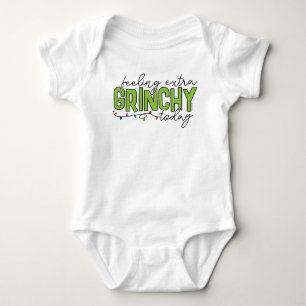 Grinch Voel me vandaag extra grincherig 4 Romper
