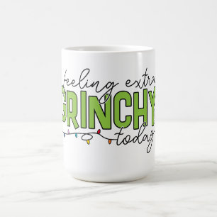 Grinch Voel me vandaag extra grinchy 4 Koffiemok