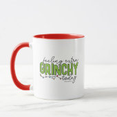 Grinch | Voel me vandaag extra Grinchy 4 Mok (Links)