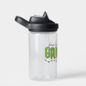 Grinch | Voel me vandaag extra grinchy 4 Waterfles (Rechts)