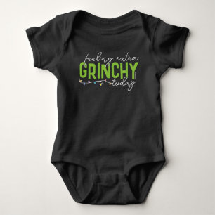 Grinch   Voel me vandaag extra grinchy Romper
