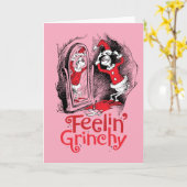 Grinch | Voelt Grinchy Kaart (Gele Bloem)