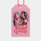 Grinch | Voelt zich grinchy Cadeaulabel (Achterkant)
