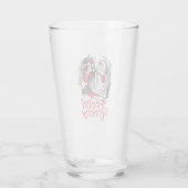 Grinch | Voelt zich grinchy Glas (Achterkant)