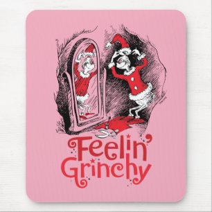 Grinch Voelt zich grinchy Muismat