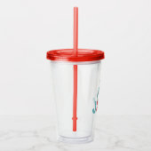 Grinch | Vreugde is onderschat Acryl Drinkbeker (Rechts)