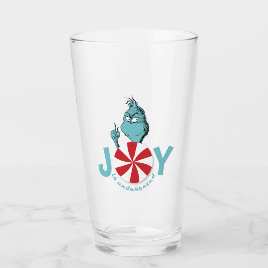Grinch | Vreugde is onderschat Glas (Voorkant)